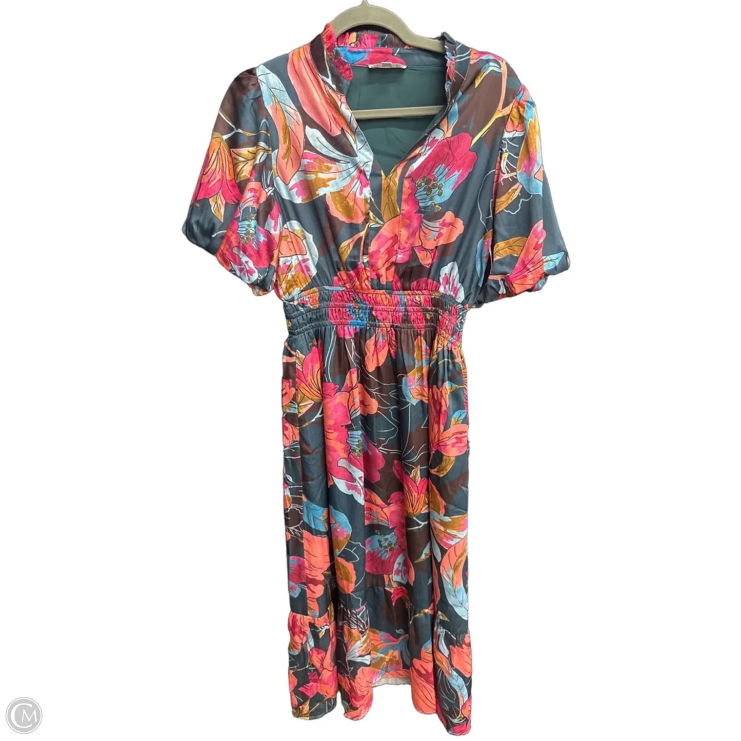 Dress Casual Maxi By Thml In Floral Print, Size: S