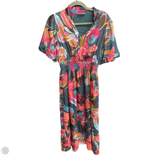 Dress Casual Maxi By Thml In Floral Print, Size: S