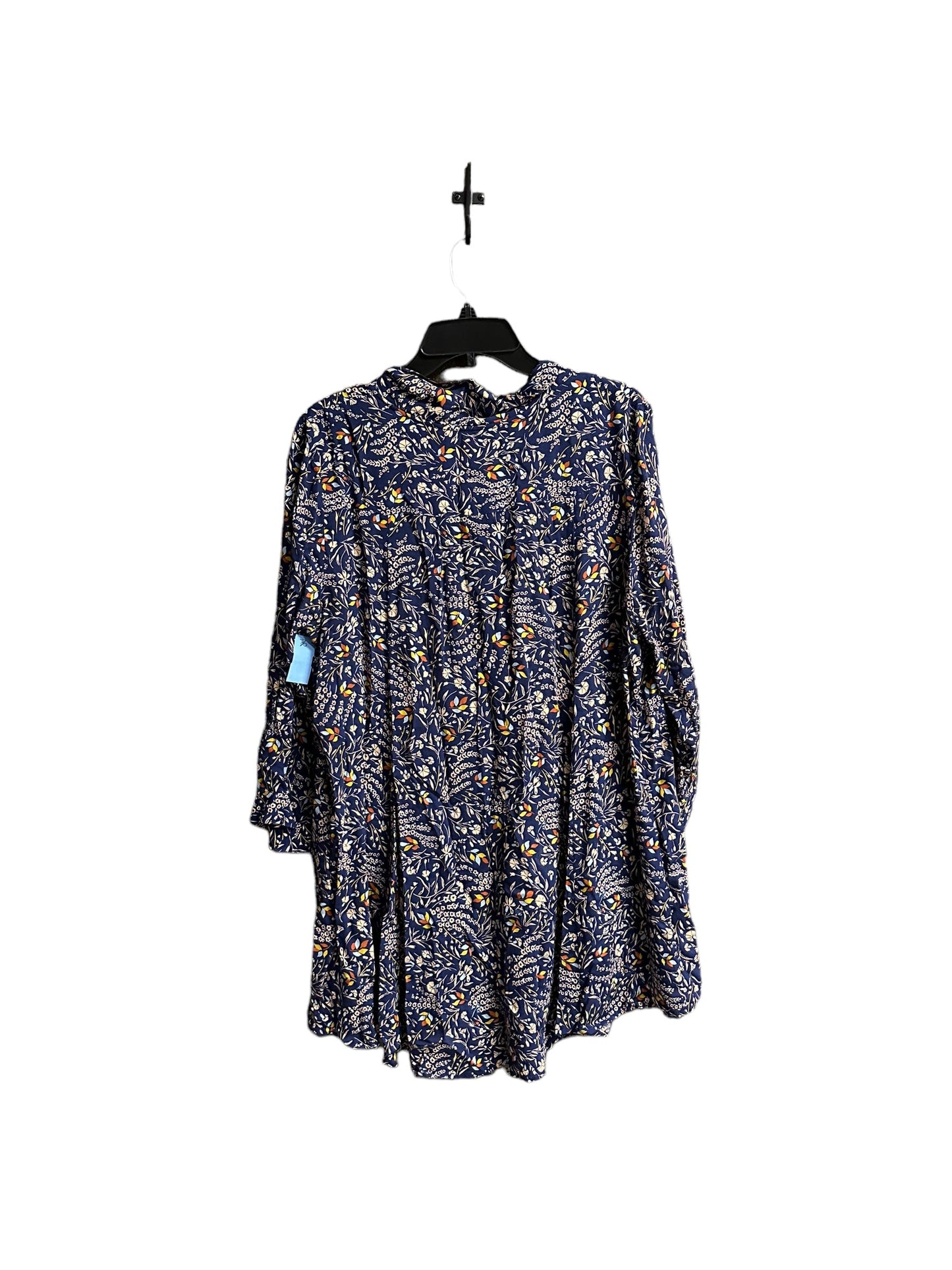 Floral Top Long Sleeve Maeve, Size L