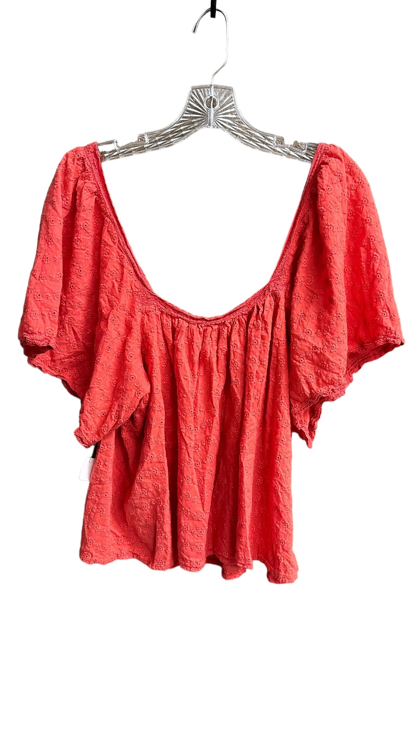 Shorts Set By Anthropologie In Coral, Size: Xl