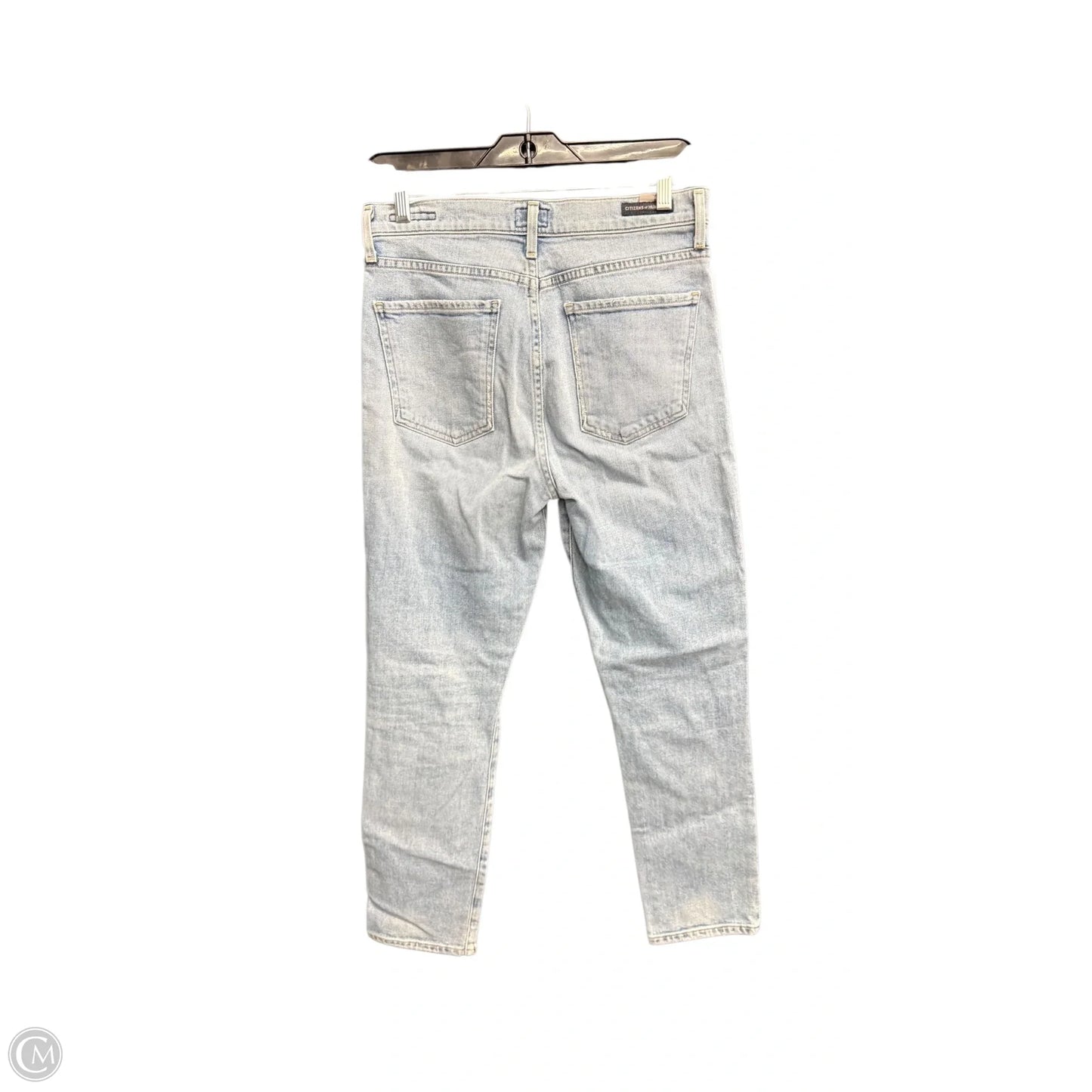 Jeans Straight By Citizens Of Humanity In Blue Denim, Size: 4