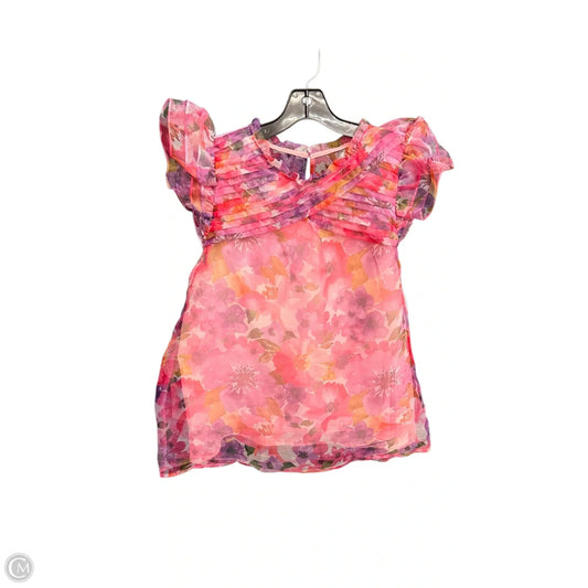 Top Sleeveless By Entro In Pink, Size: L
