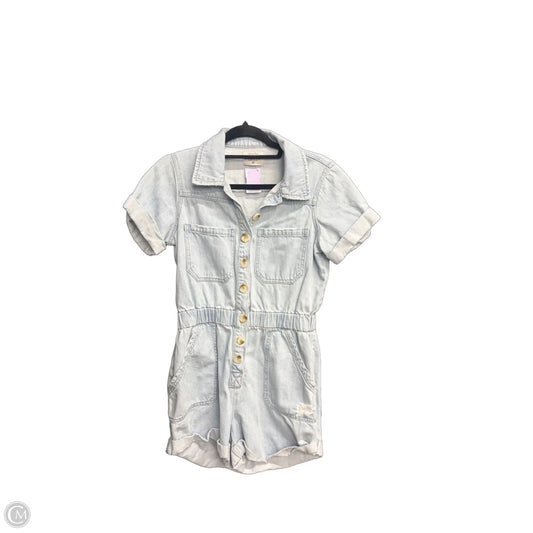 Jumpsuit By Mumu In Blue Denim, Size: M