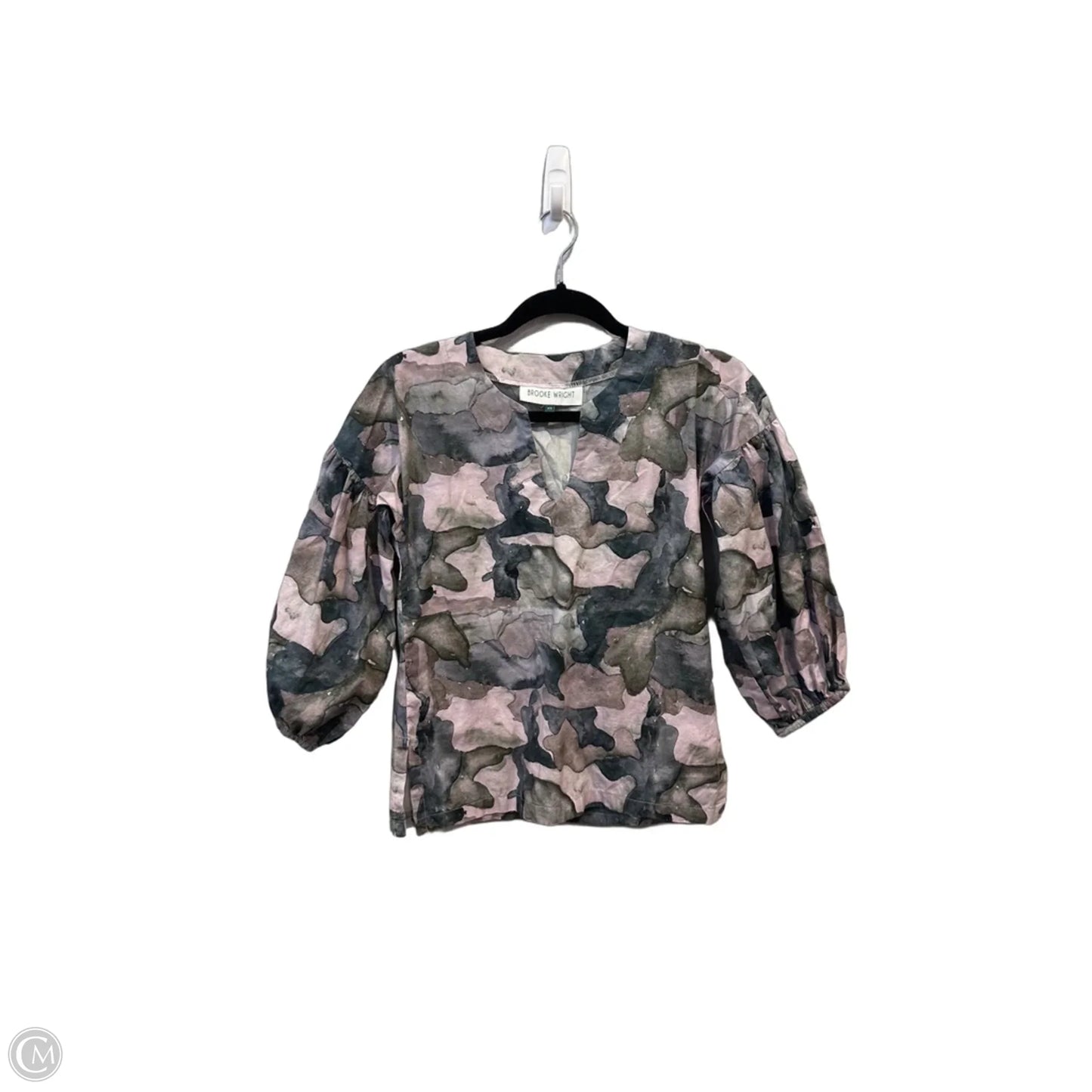 Top Long Sleeve By Clothes Mentor In Green, Size: Xs