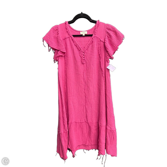 Dress Casual Midi By Umgee In Pink, Size: S