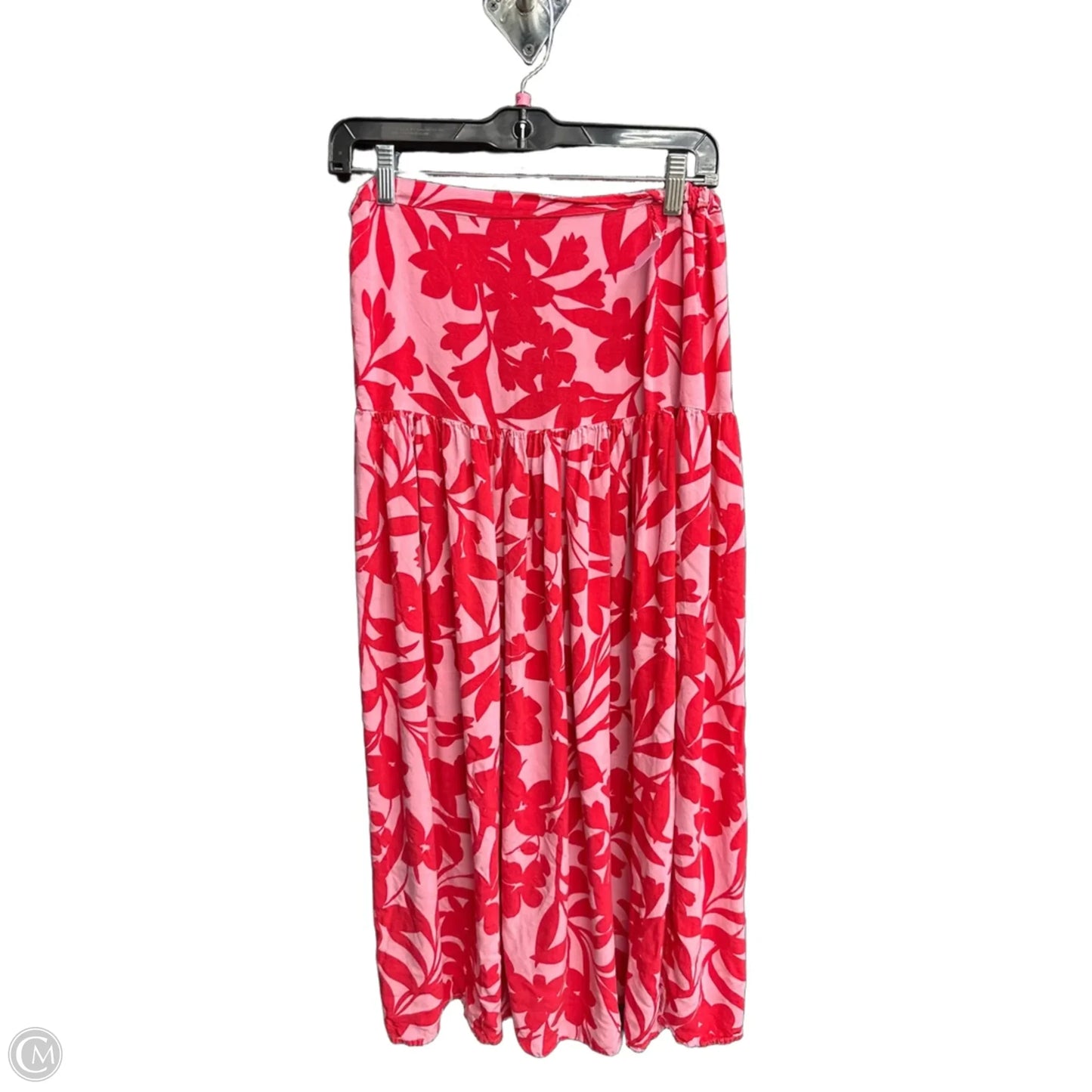 Skirt Midi By Abel The Label In Pink, Size: M