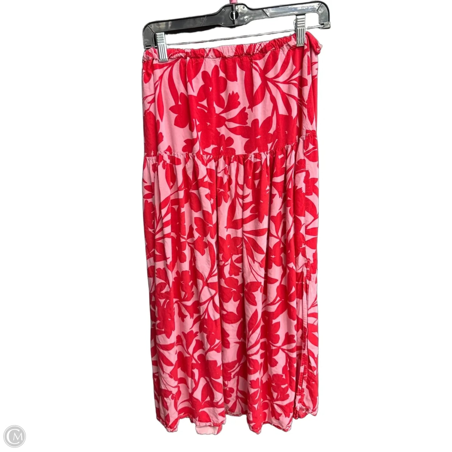 Skirt Midi By Abel The Label In Pink, Size: M