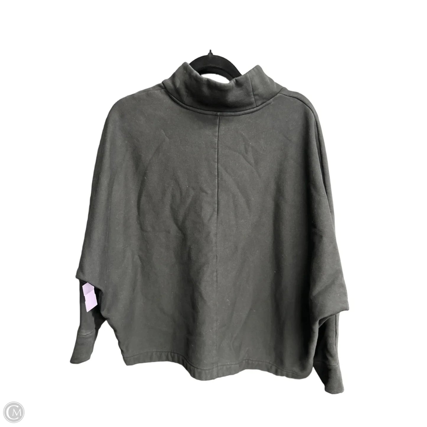 Sweatshirt Crewneck By Banana Republic In Black, Size: L