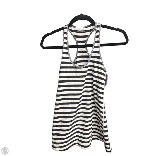 Athletic Tank Top By Lululemon In Black & White, Size: Xs