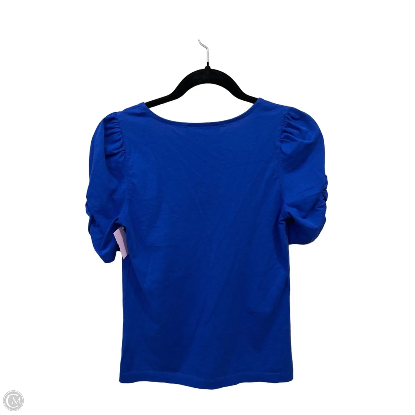 Top Short Sleeve By Loft In Blue, Size: S
