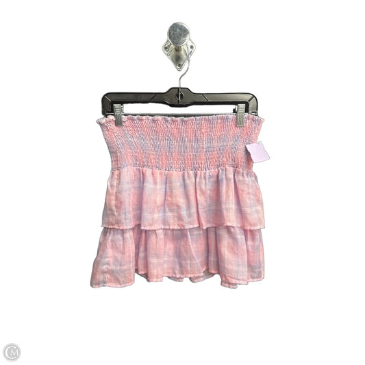 Skirt Mini & Short By Mable In Pink & Purple, Size: 4