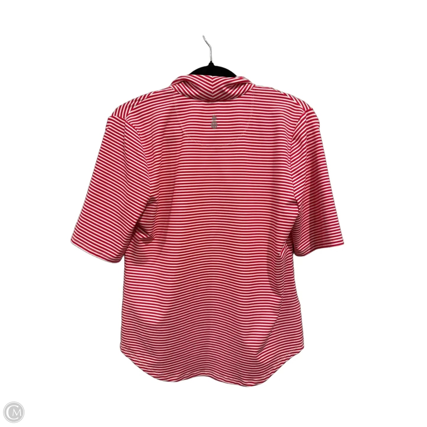 Top Short Sleeve By Tommy Bahama In Striped Pattern, Size: S