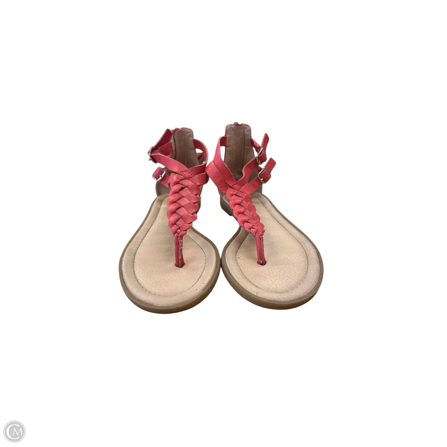 Sandals Flats By Lucky Brand In Brown & Red, Size: 7