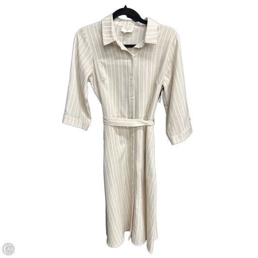 Dress Casual Midi By Everly In Striped Pattern, Size: S