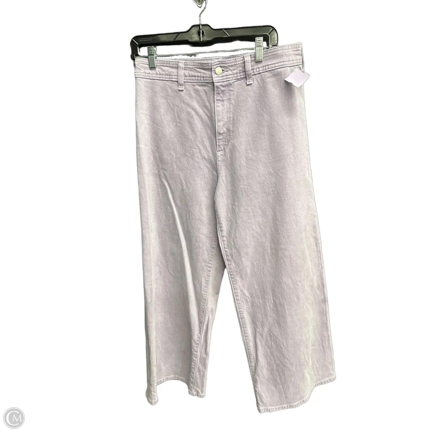 Jeans Wide Leg By Universal Thread In Purple Denim, Size: 10