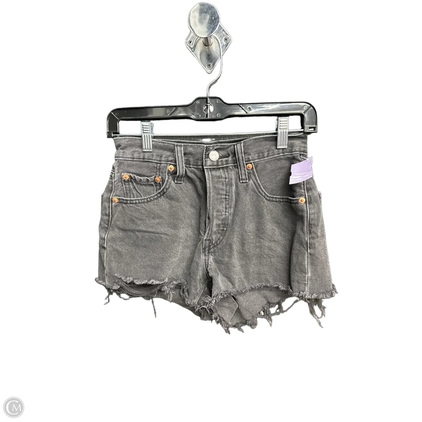 Shorts By Levis In Black Denim, Size: 0