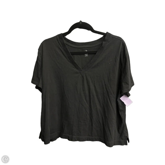 Top Short Sleeve Basic By Lou And Grey In Black, Size: Xl