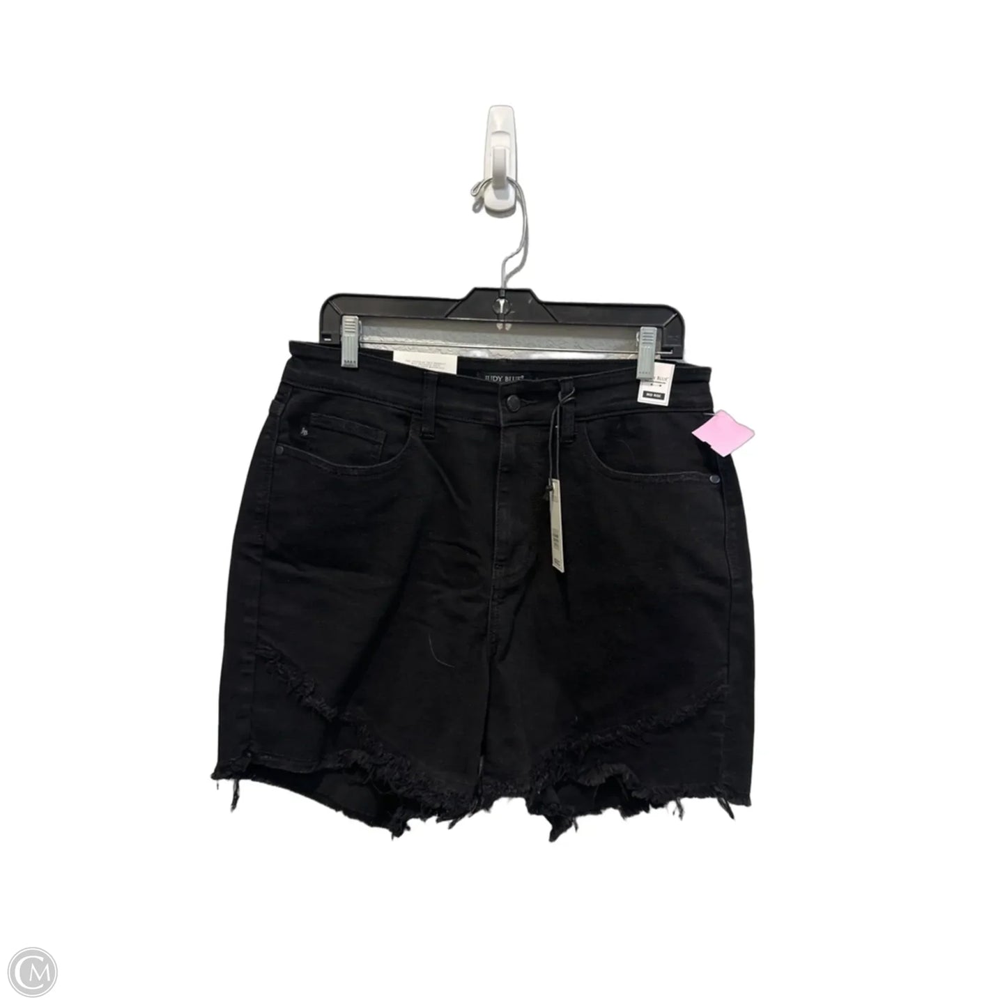 Shorts By Judy Blue In Black Denim, Size: 14