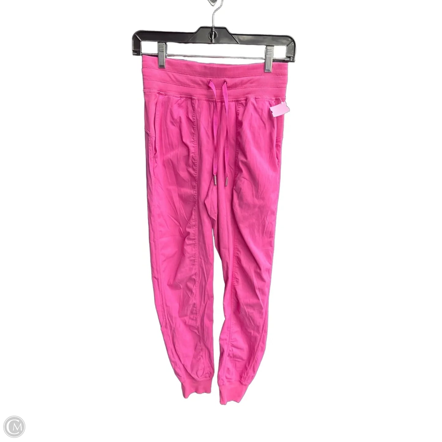 Athletic Pants By Lululemon In Pink, Size: Xs