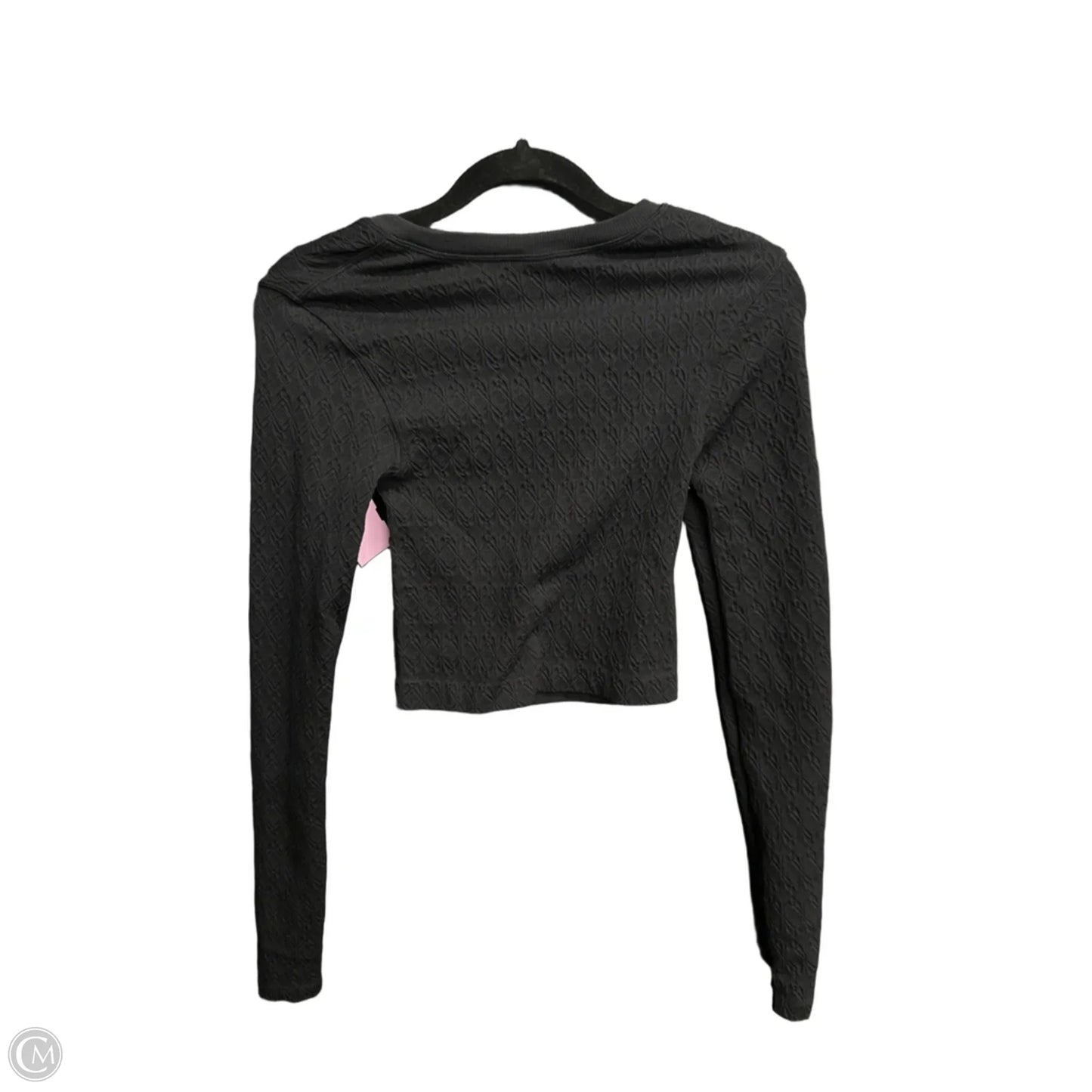 Athletic Top Long Sleeve Crewneck By Joy Lab In Black, Size: Xs