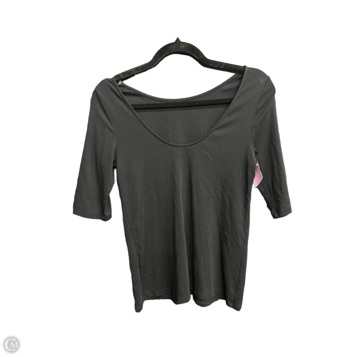 Top Short Sleeve Basic By Old Navy In Black, Size: M