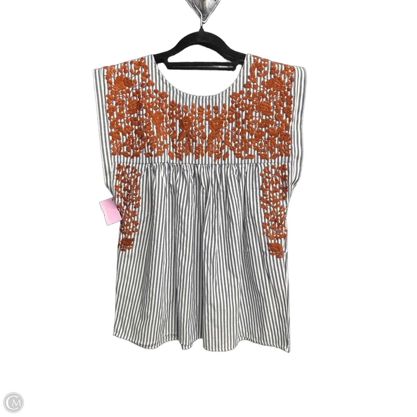 Top Sleeveless By Clothes Mentor In Striped Pattern, Size: Xs