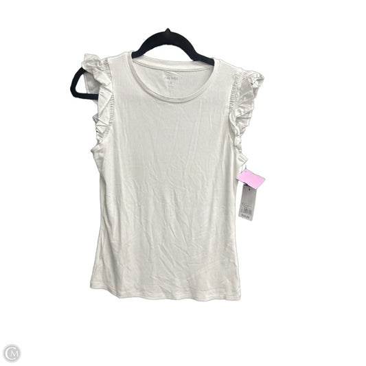 Top Sleeveless By Nine West In White, Size: S