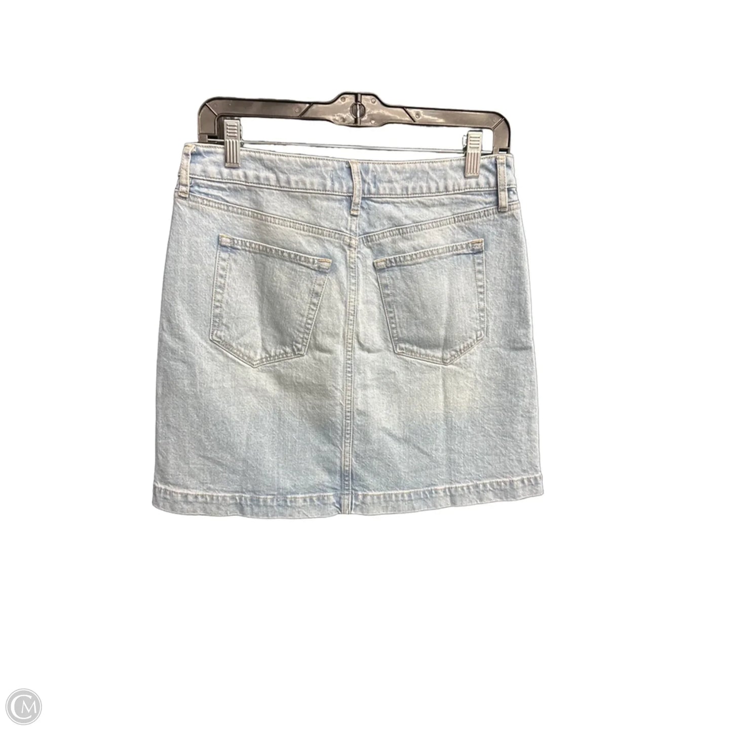 Skirt Mini & Short By Loft In Blue Denim, Size: 2