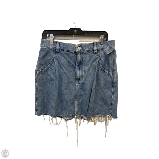 Skirt Mini & Short By We The Free In Blue Denim, Size: 10