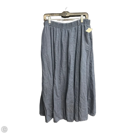 Skirt Maxi By Clothes Mentor In Navy, Size: 14