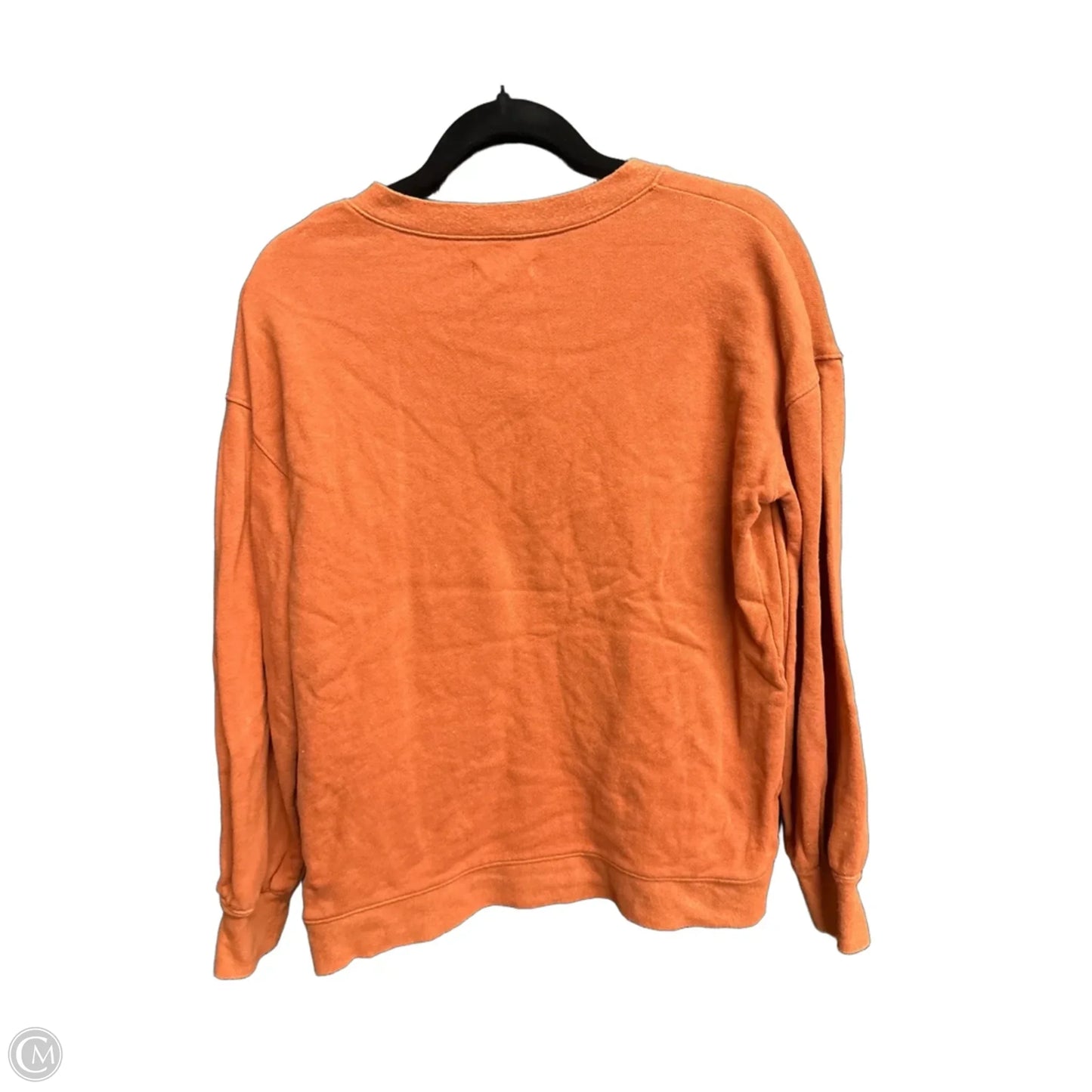 Top Long Sleeve By Madewell In Orange, Size: Xs