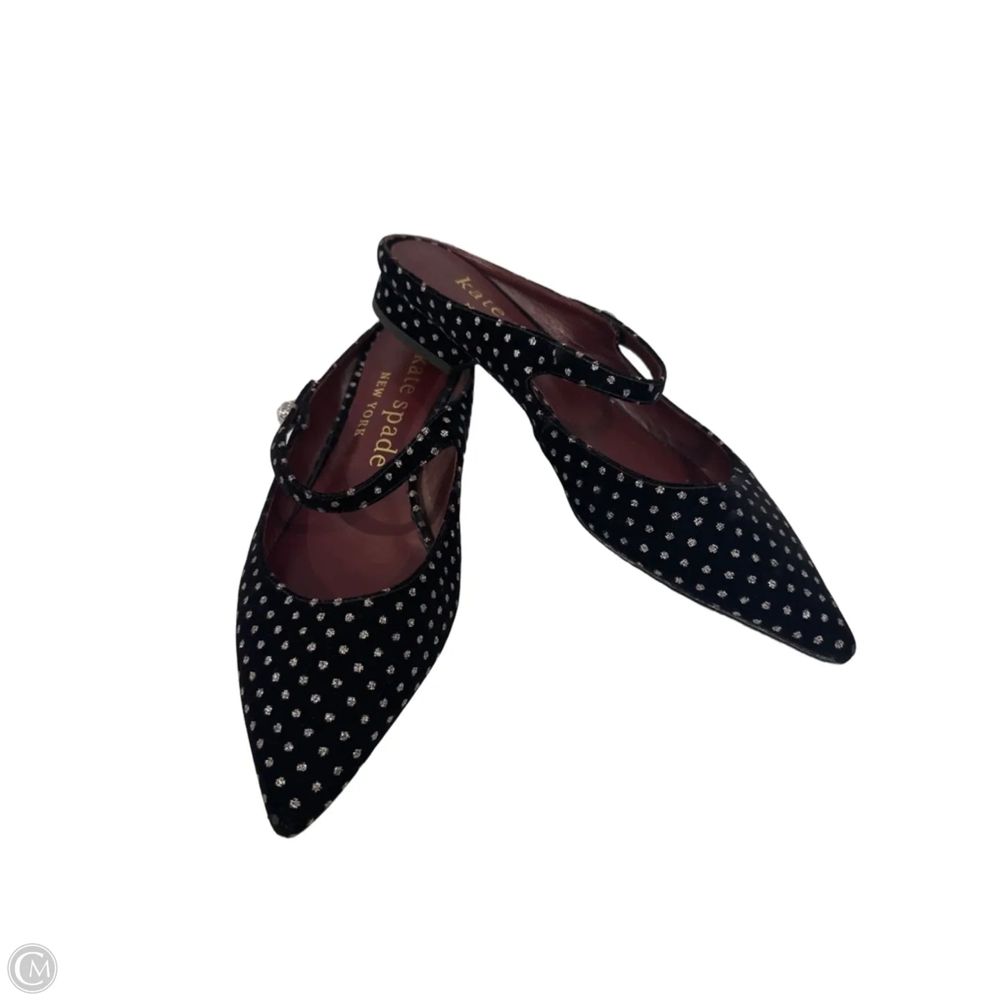 Shoes Designer By Kate Spade In Polkadot Pattern, Size: 9