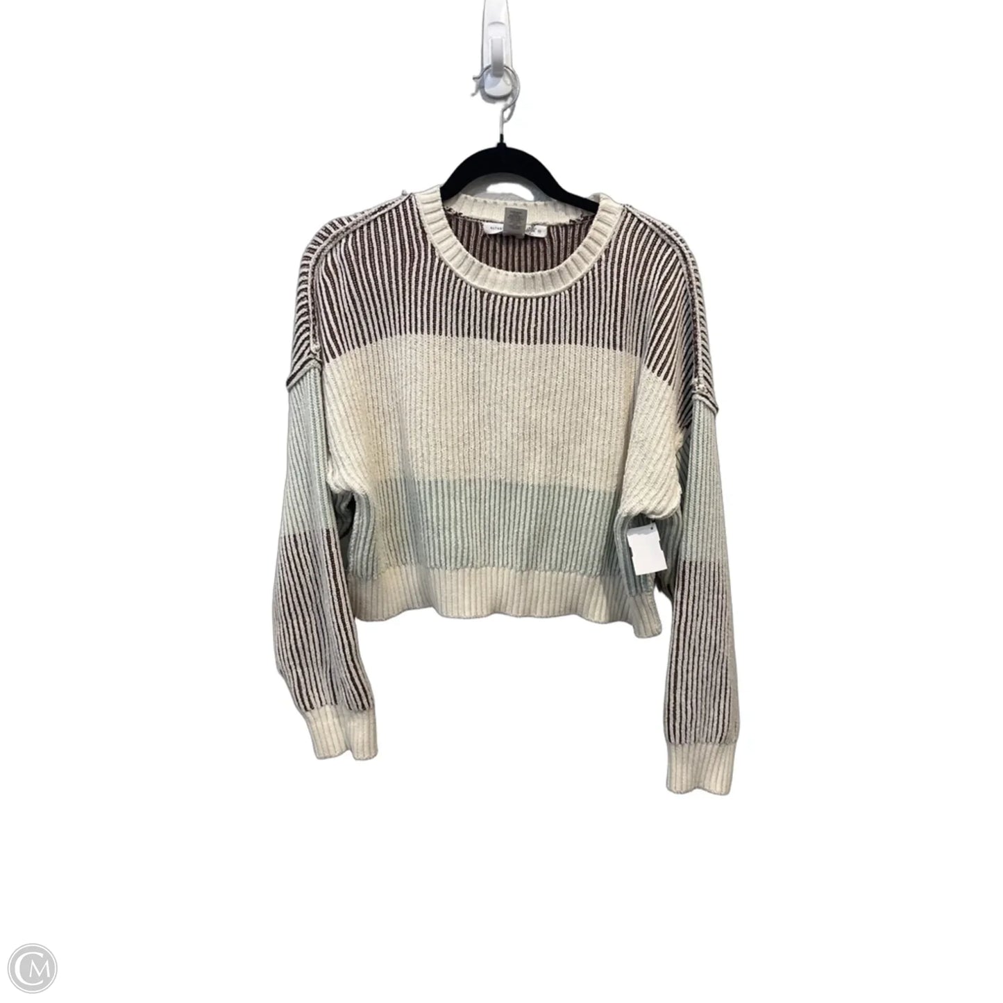 Sweater By Altard State In Striped Pattern, Size: M