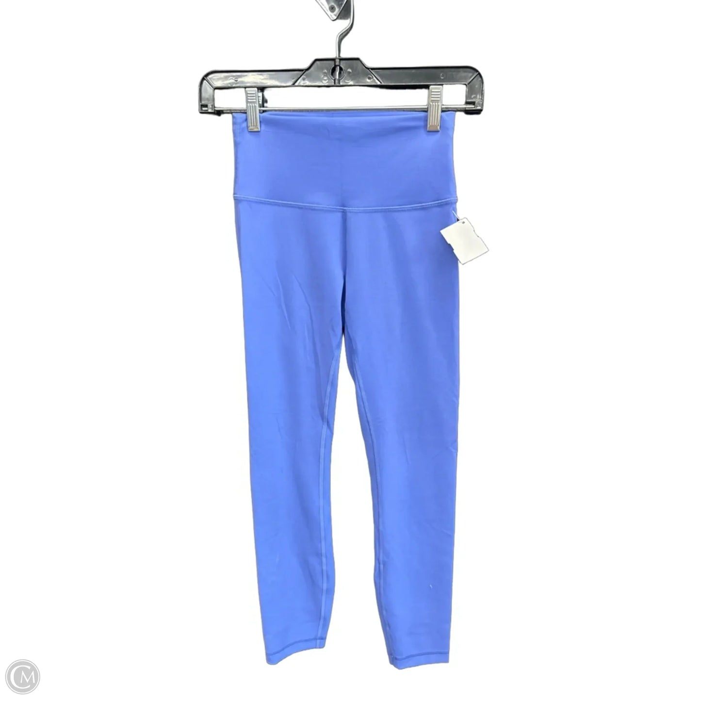 Athletic Leggings By Lululemon In Blue, Size: Xs