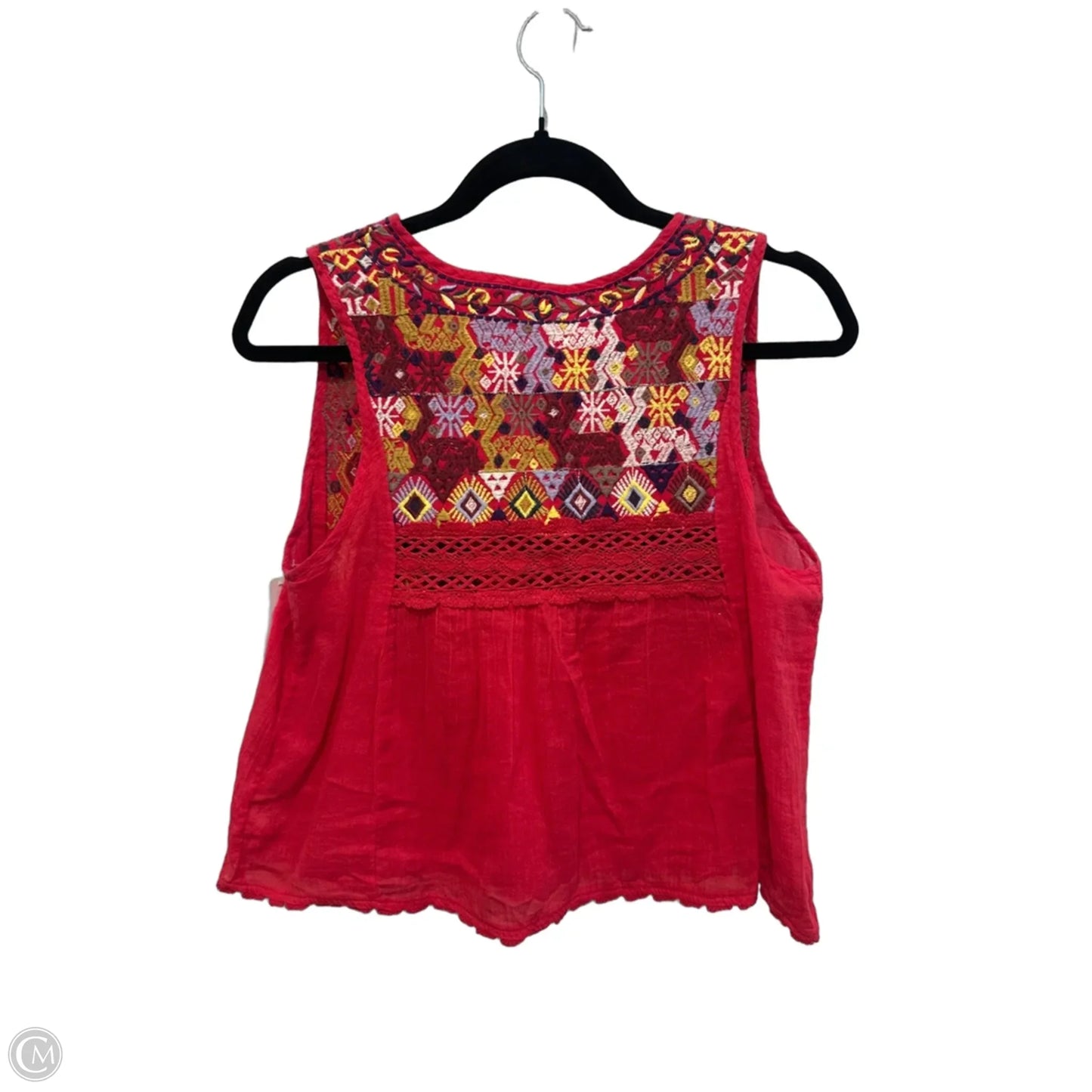 Top Sleeveless By Free People In Red, Size: Xs