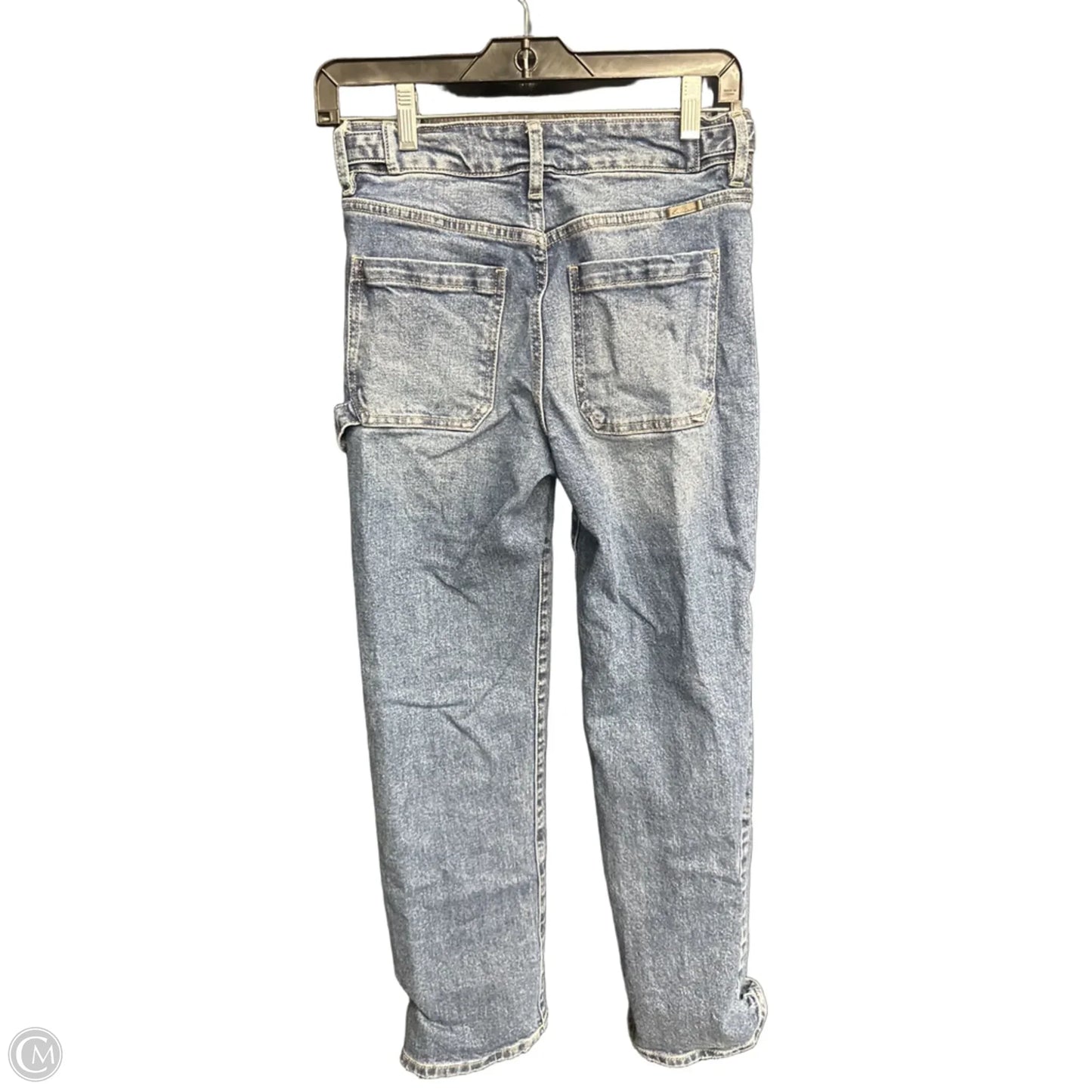 Jeans Wide Leg By Kancan In Blue Denim, Size: 0