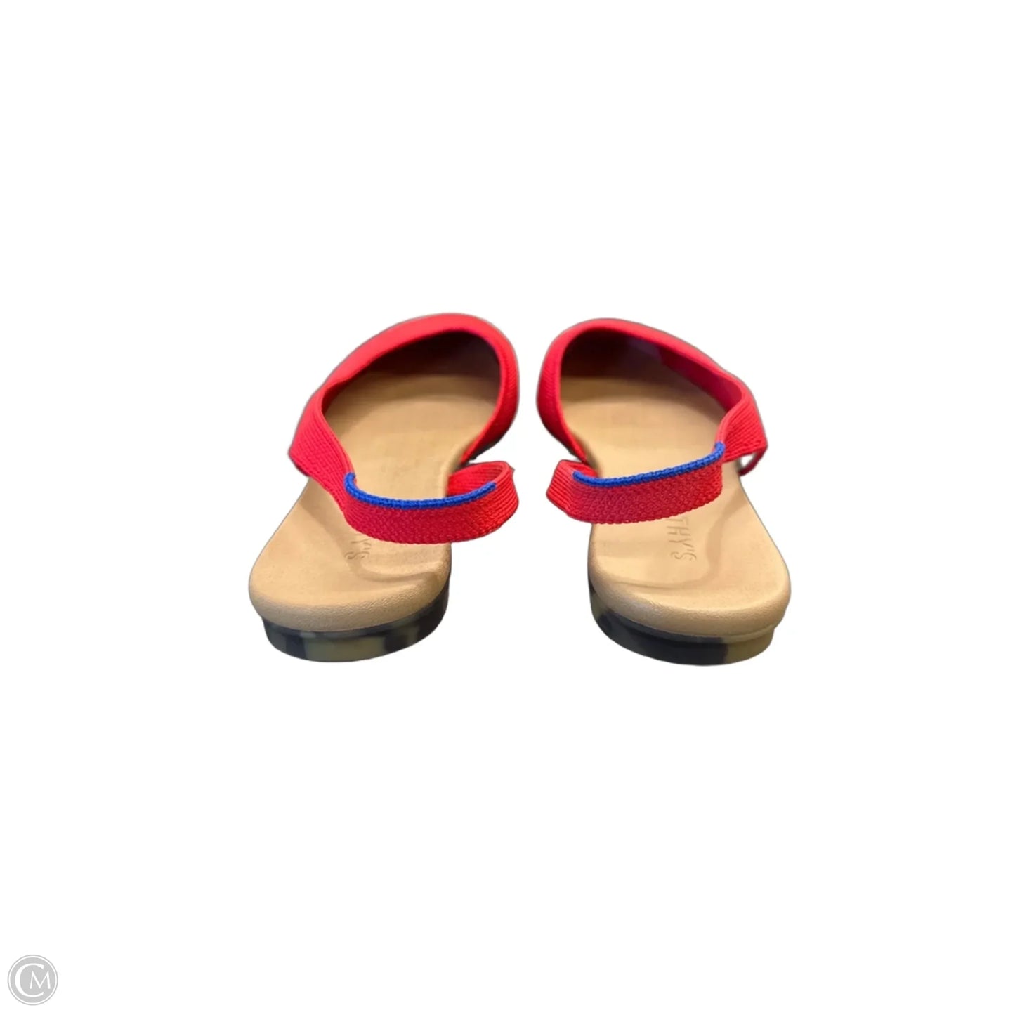 Shoes Flats By Rothys In Blue & Red, Size: 8