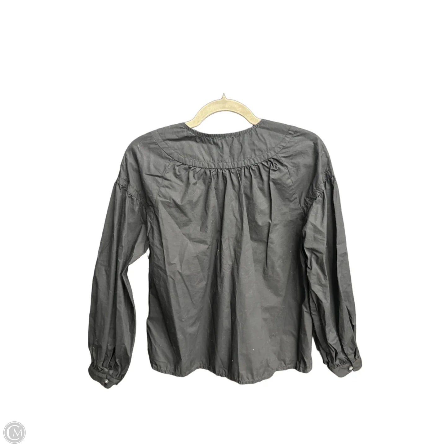Top Long Sleeve By J. Crew In Black, Size: Xs
