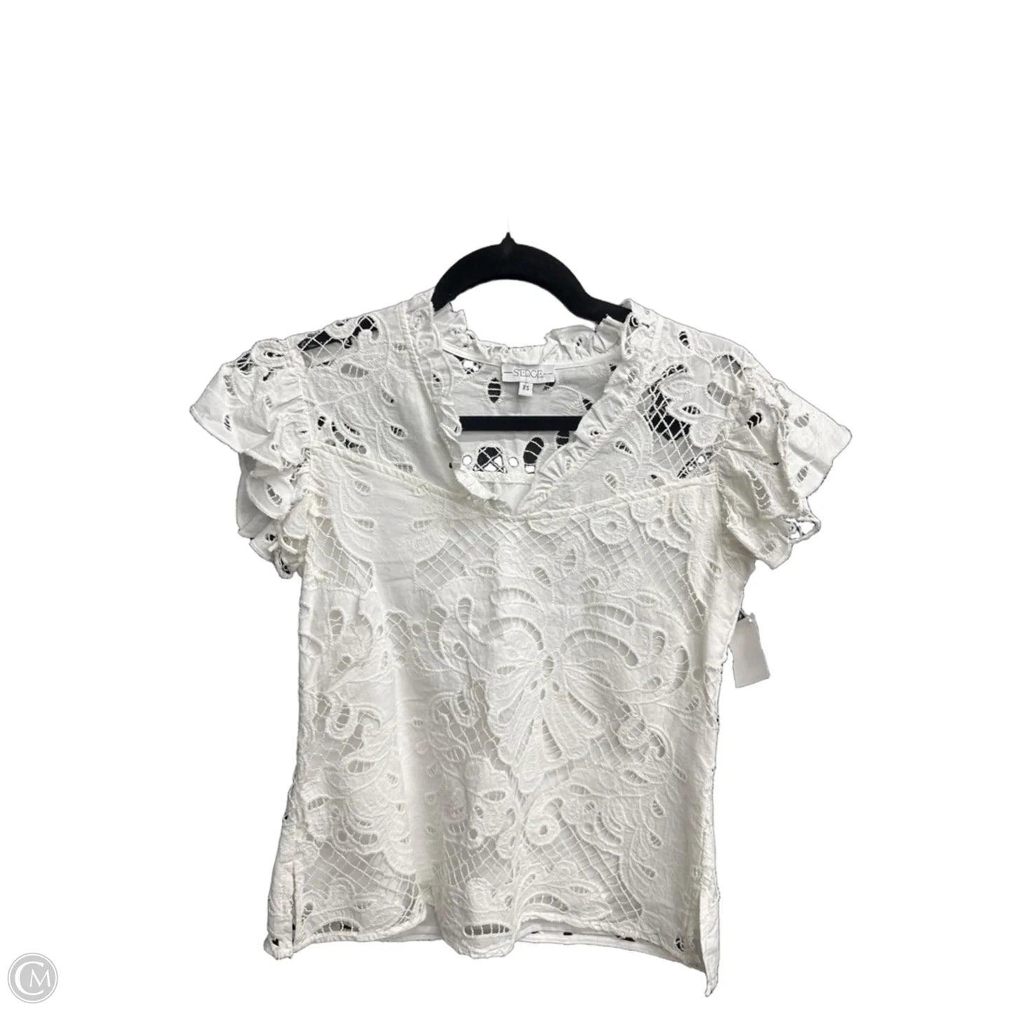 Top Sleeveless By Clothes Mentor In White, Size: Xs