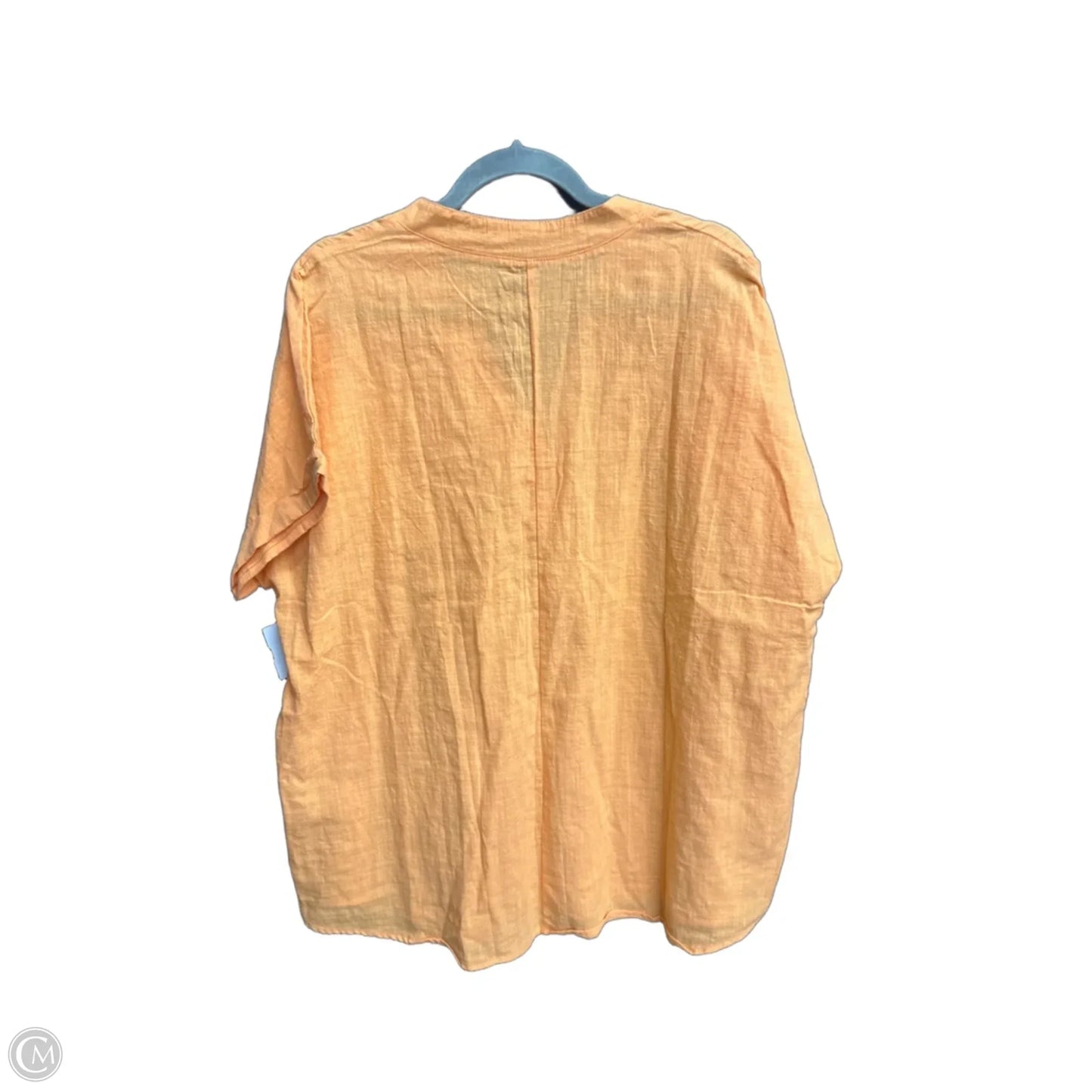 Top Sleeveless By Clothes Mentor In Orange, Size: 2x