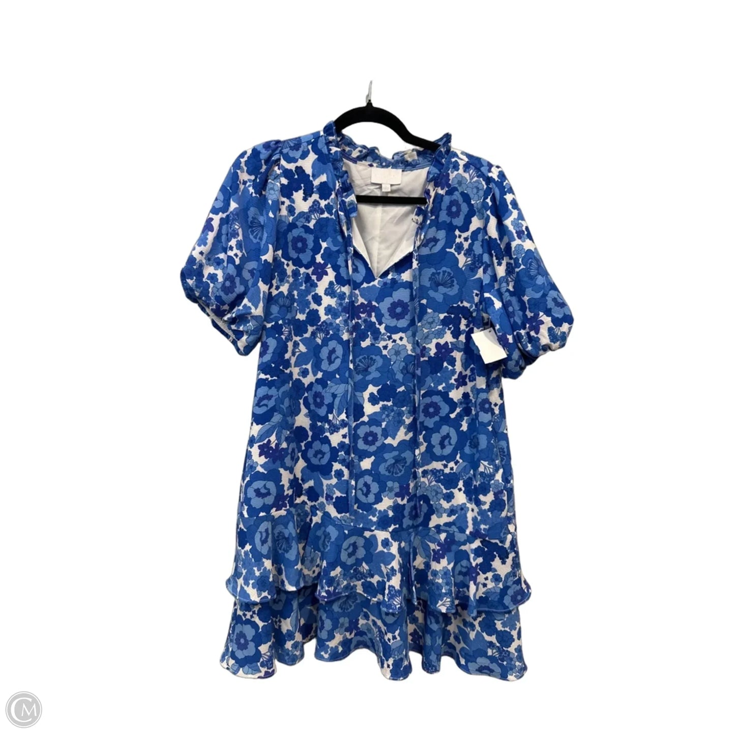 Dress Casual Short By Sugar Lips In Floral Print, Size: S