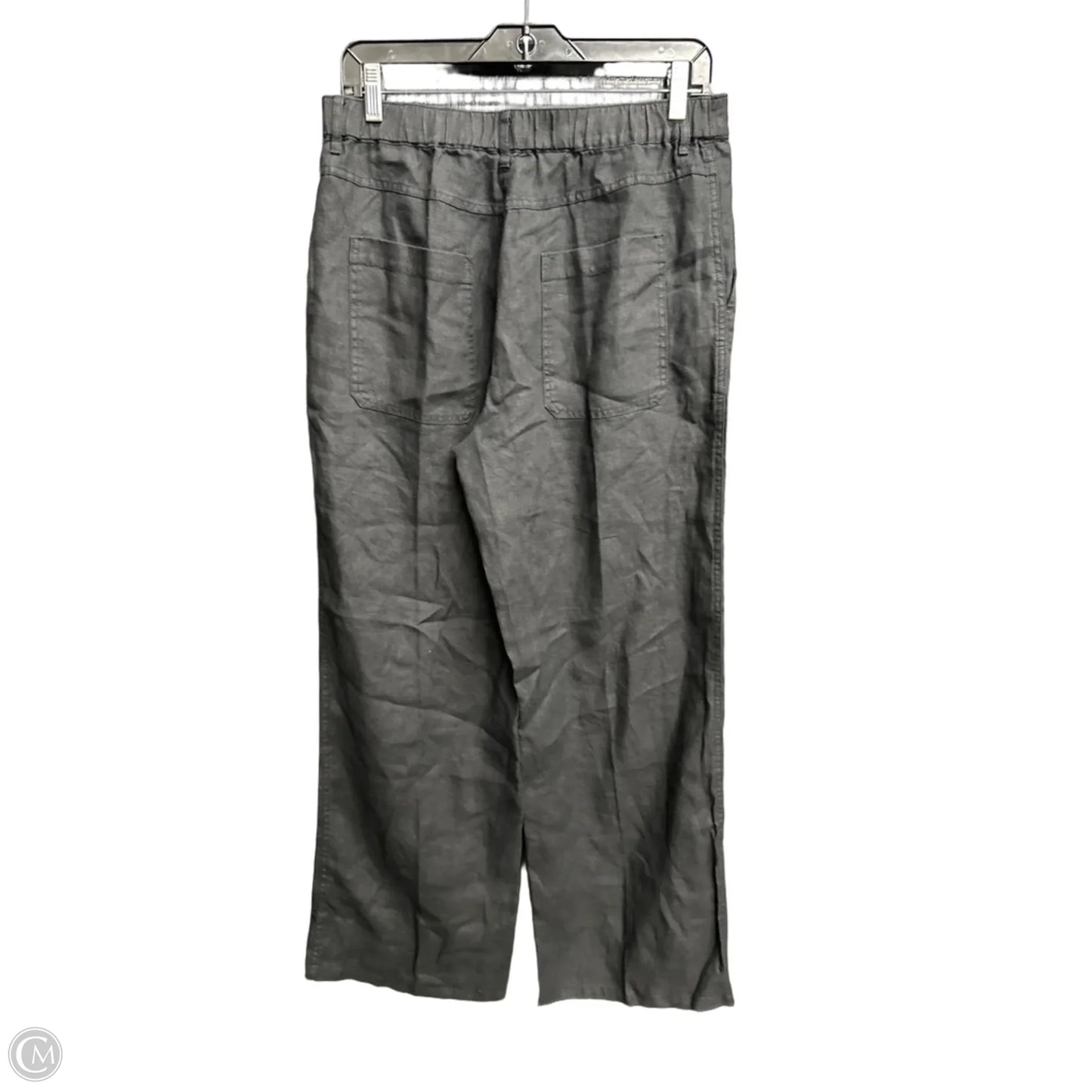Pants Linen By Madewell In Black, Size: 8