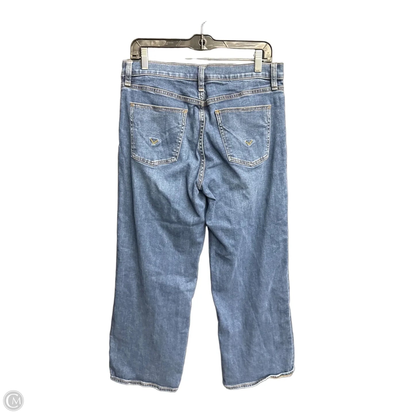 Jeans Wide Leg By Hudson In Blue Denim, Size: 6