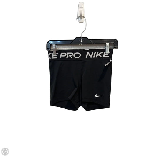 Athletic Shorts By Nike In Black & White, Size: S