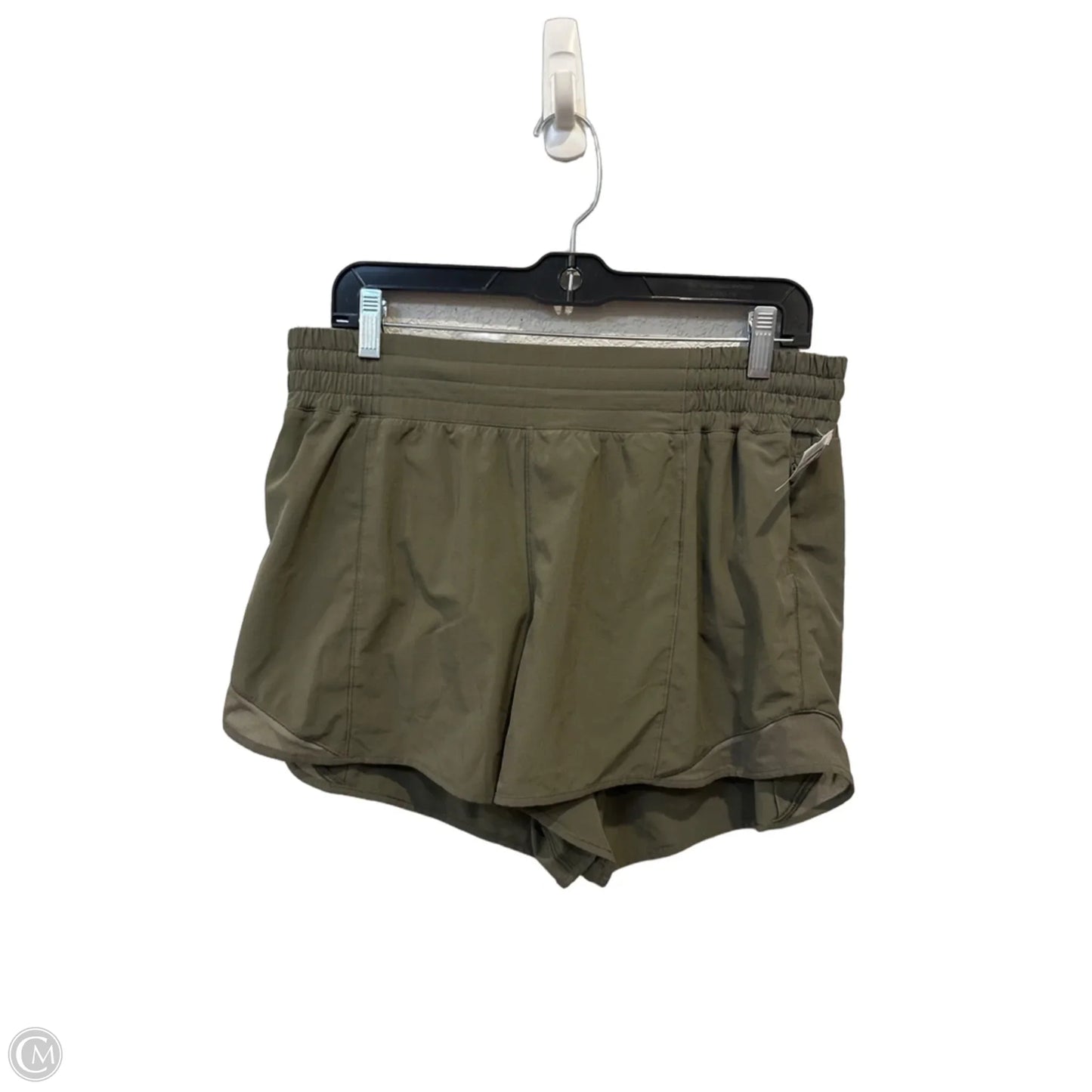 Athletic Shorts By Lululemon In Green, Size: L