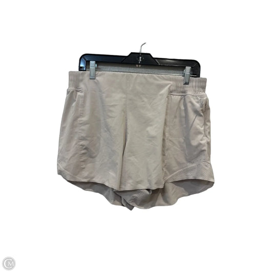 Athletic Shorts By Lululemon In Cream, Size: L