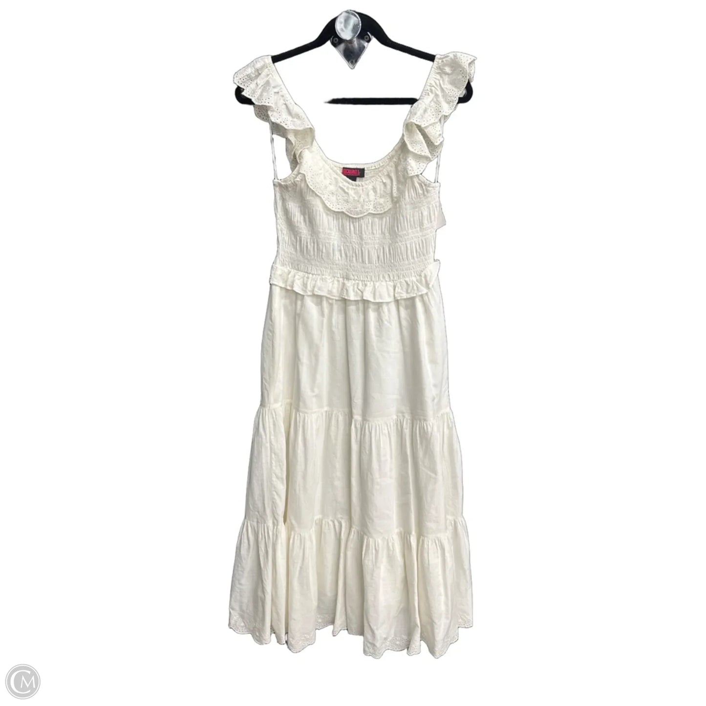 Dress Casual Maxi By Rock & Roll In Cream, Size: M