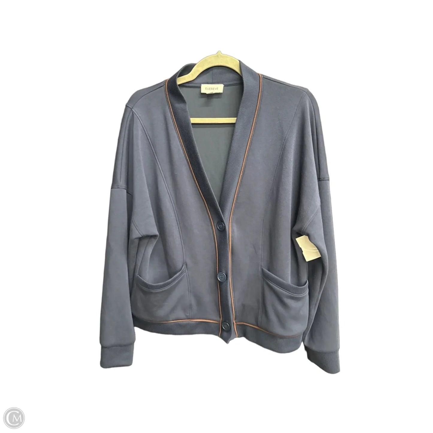 Sweater Cardigan By Evereve In Navy, Size: M