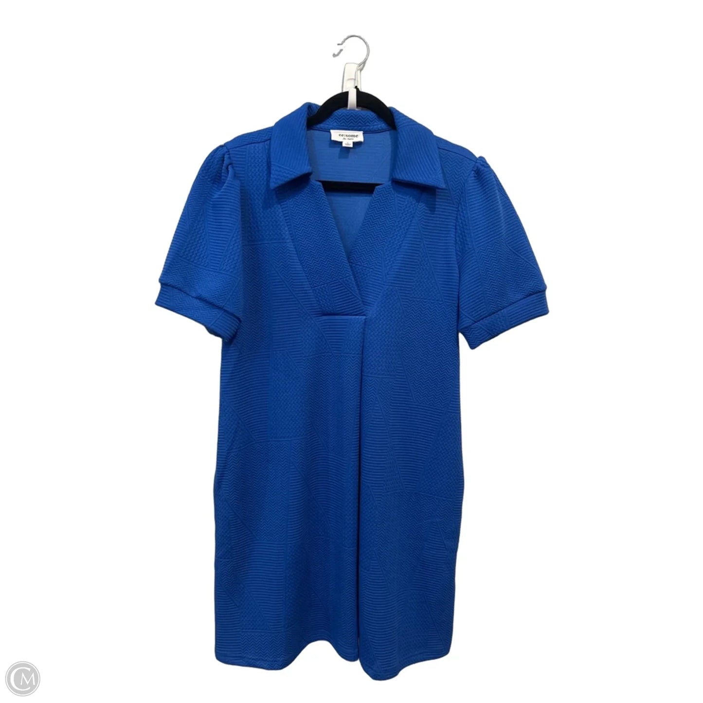 Dress Casual Midi By Ee Some In Blue, Size: L