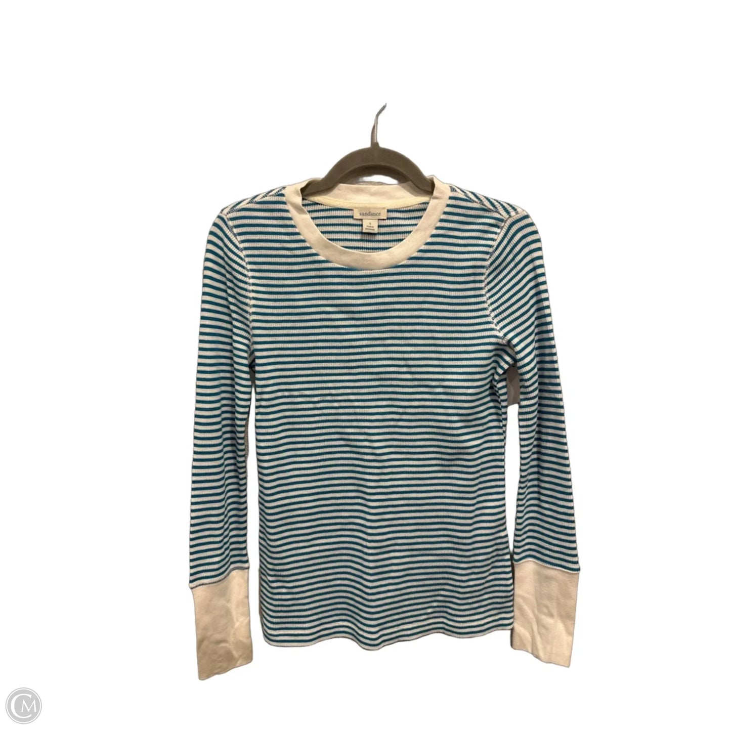 Top Long Sleeve By Sundance In Striped Pattern, Size: S
